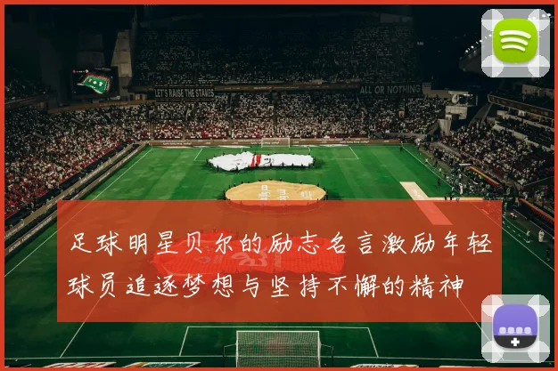 足球明星贝尔的励志名言激励年轻球员追逐梦想与坚持不懈的精神